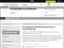 Tablet Screenshot of pleasures-playhouse-fayetteville.fayettevilledirect.info